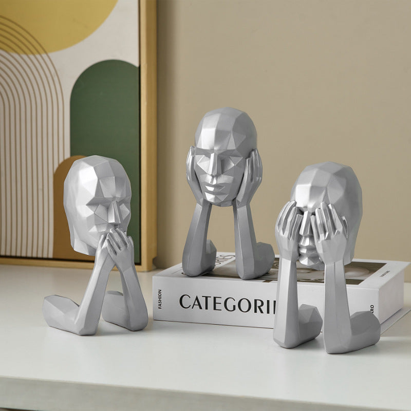 Abstract Art Figure Decoration