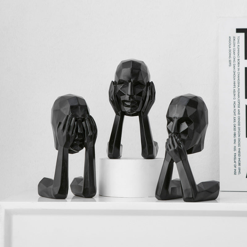 Abstract Art Figure Decoration
