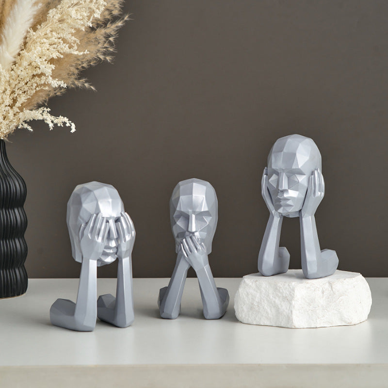 Abstract Art Figure Decoration