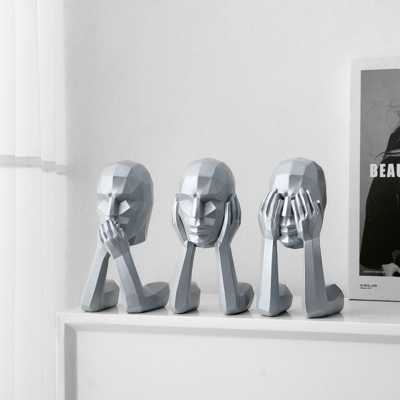 Abstract Art Figure Decoration