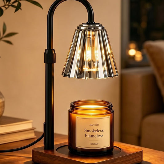 Marycele Black Candle Warmer Lamp