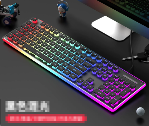 Ergonomic Keyboard with RGB Backlight