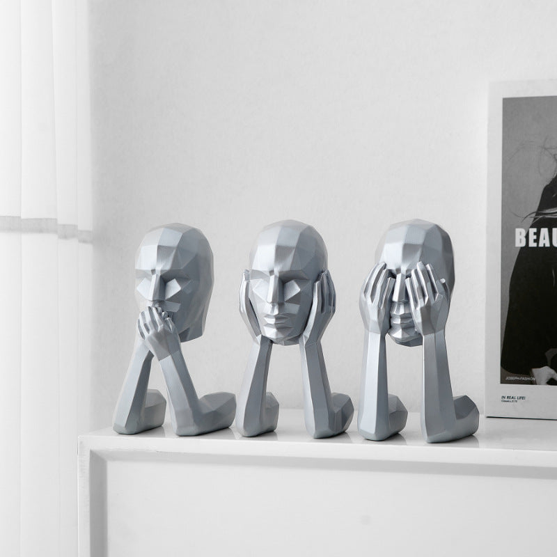 Abstract Art Figure Decoration