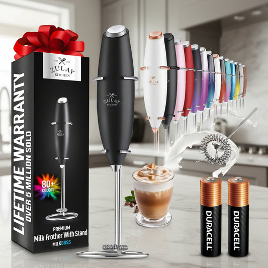 “VelvetFroth™ Handheld Milk Frother”