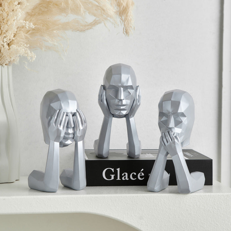 Abstract Art Figure Decoration
